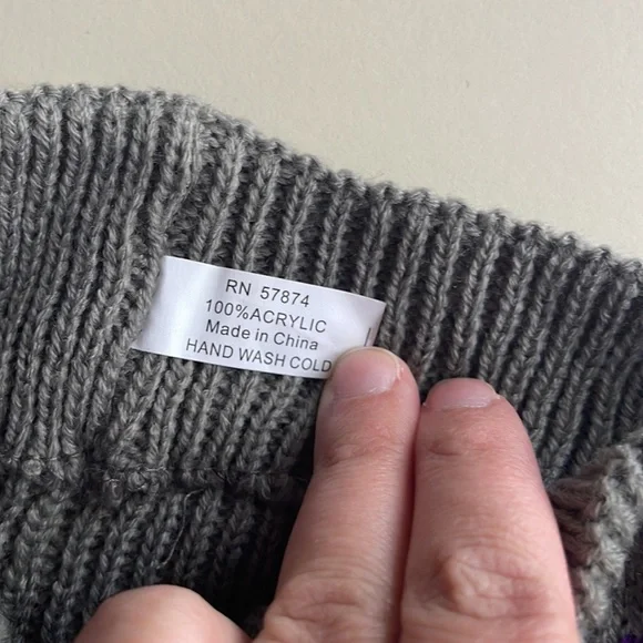 Fair Isle Head Band - Picture 3 of 4